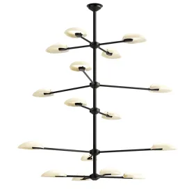 Pilot chandelier by rich brilliant willing